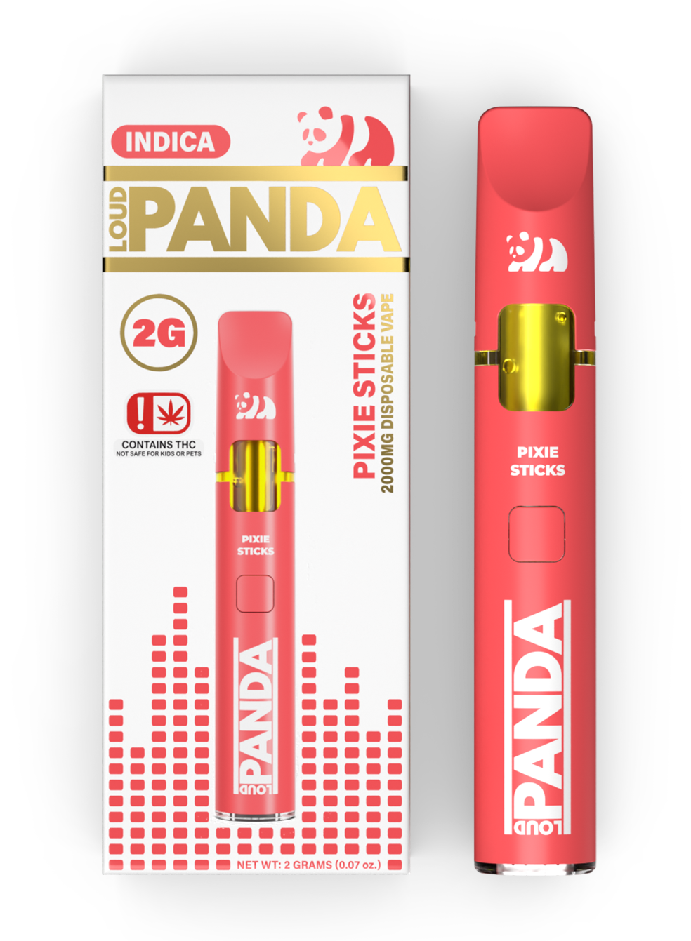 Pixie Sticks Loud Panda